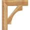 Ekena Millwork Westlake Block Rough Sawn Bracket, Western Red Cedar, 6"W x 28"D x 32"H BKT06X28X32WTL05RWR - alternate 2